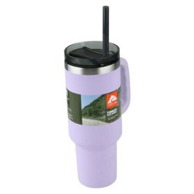 Ozark Trail 40 oz Vacuum Insulated Stainless Steel Tumbler Purple