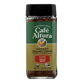 Cafe Altura Fair Trade Freeze Dried Organic - Case Of 6 - 3.53 Oz