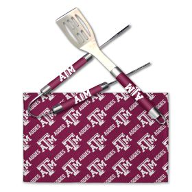 Texas A&M BBQ Grill Utensil Set