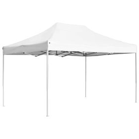 Professional Folding Party Tent Aluminum 14.8'x9.8' White