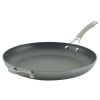 Introducing the 14 Inch Elementum Nonstick Frying Pan/Skillet with Helper Handle in Oyster Gray.