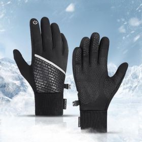 Winter Touch Screen Windproof Gloves (size: L)