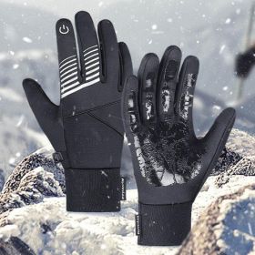 Waterproof Gloves Minus 30 Degrees Winter Warm All Finger Touch Screen Gloves (size: S)